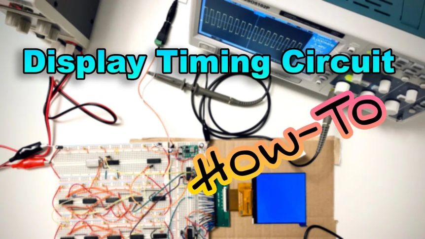 Video: creating a display timing circuit
